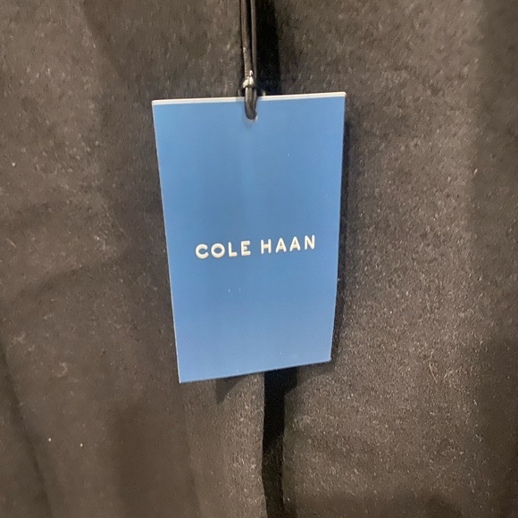 Cole Haan Signature Wool Blend Convertible Collar Button Front Coat Size 8 NWT - Picture 5 of 9